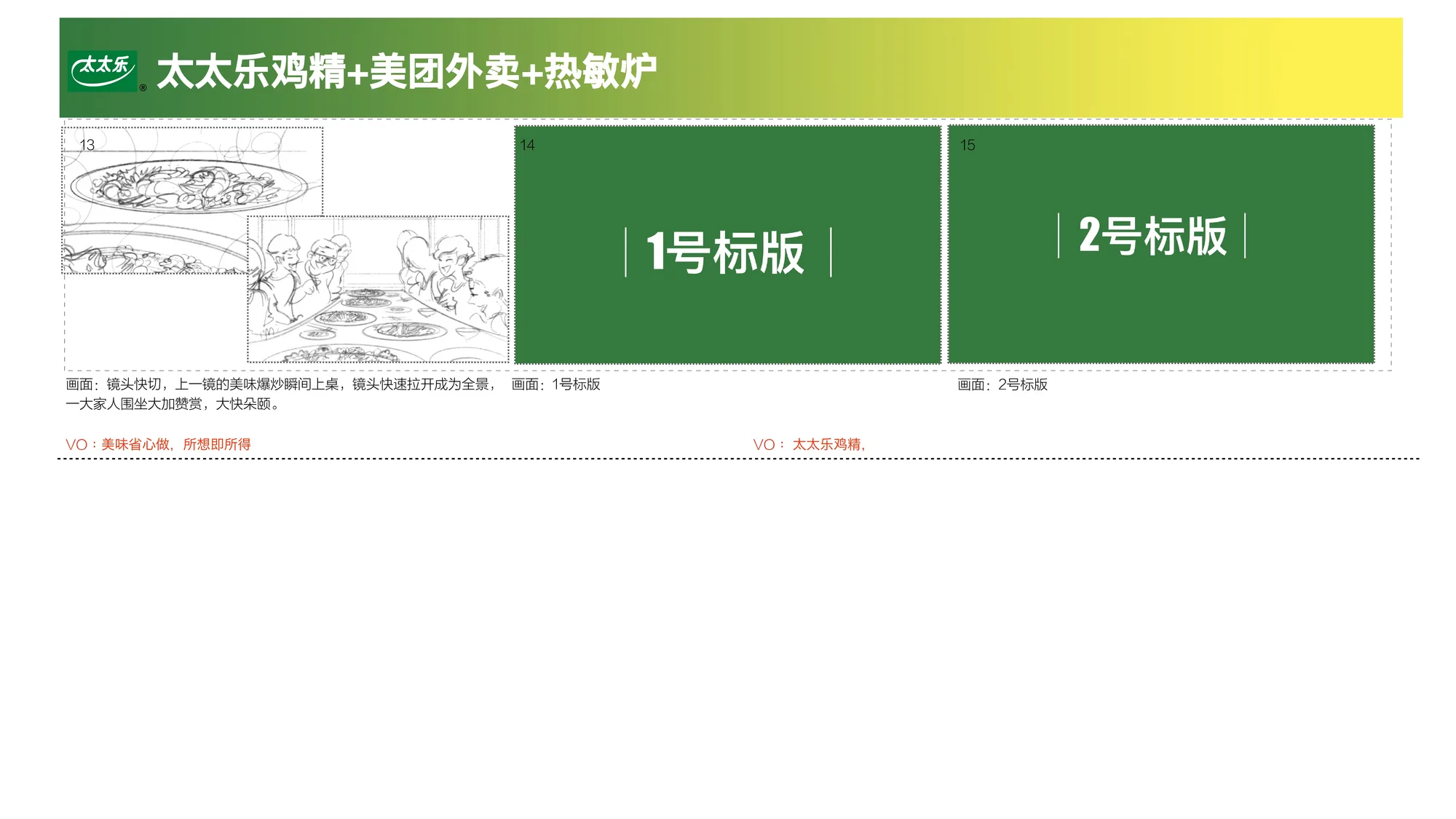 太太乐TVC分镜3